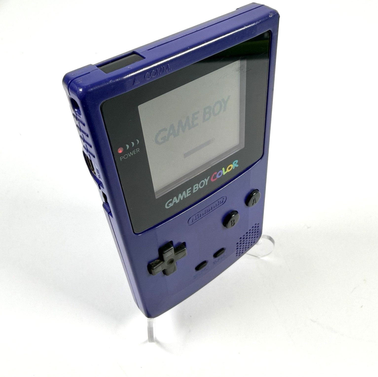 Nintendo Game Boy Color (GBC) | Grape | Clean, Authentic, Working w/ Warranty