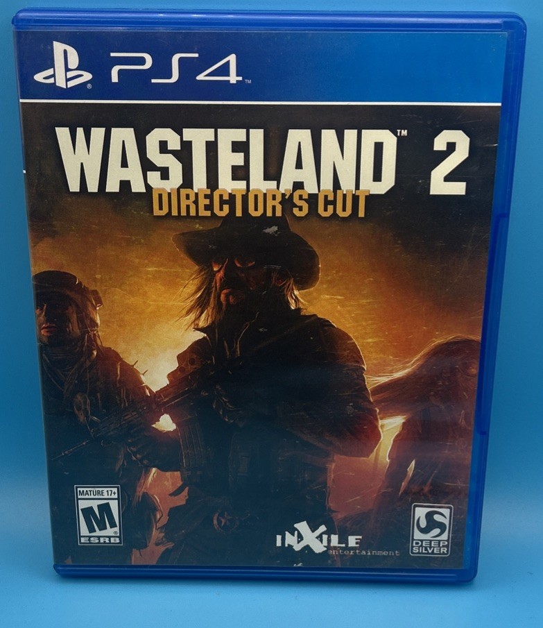 Wasteland 2: Director’s Cut (Sony PlayStation 4, 2015) PS4 Complete With Insert
