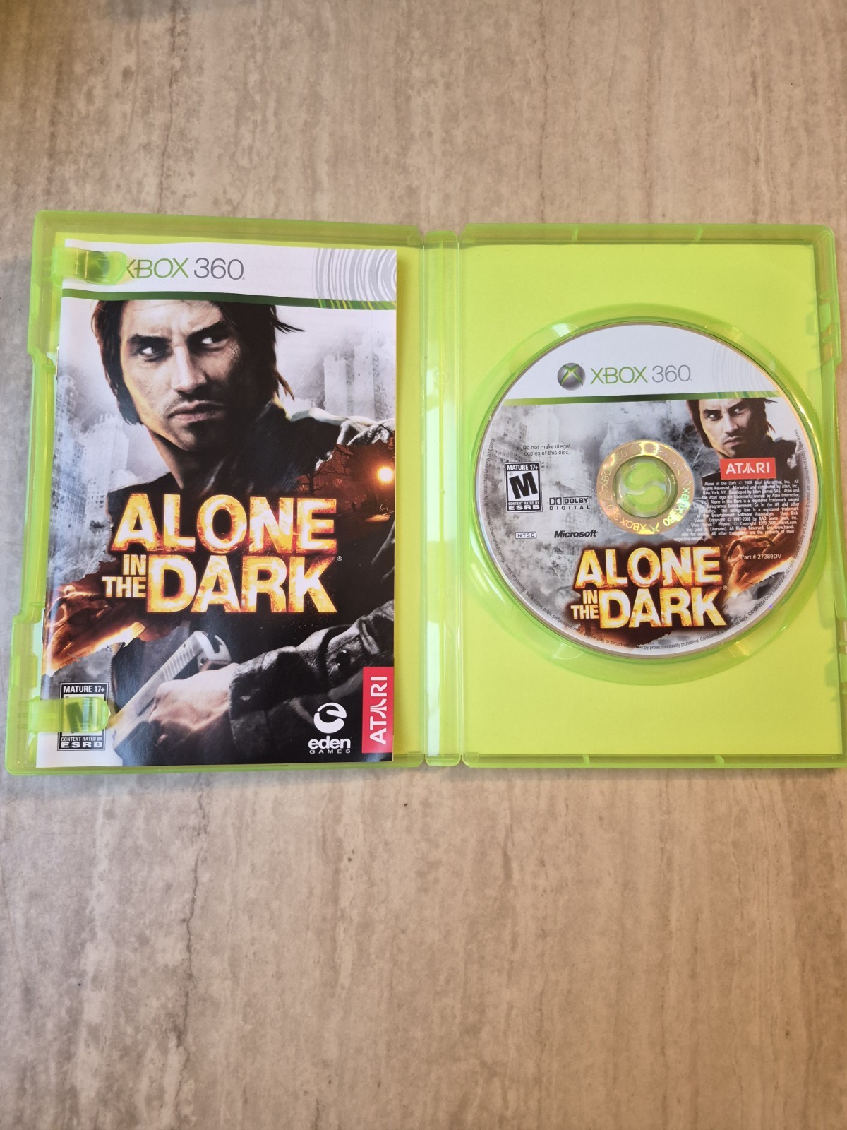 Alone in the Dark Xbox 360 Complete CIB