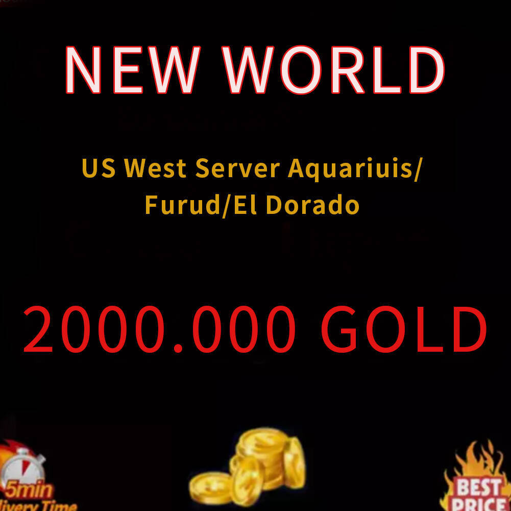New_World Gold Coins 10k~2000k 🔥 US East US West ✅ All Servers NW Coins Fast 🚀