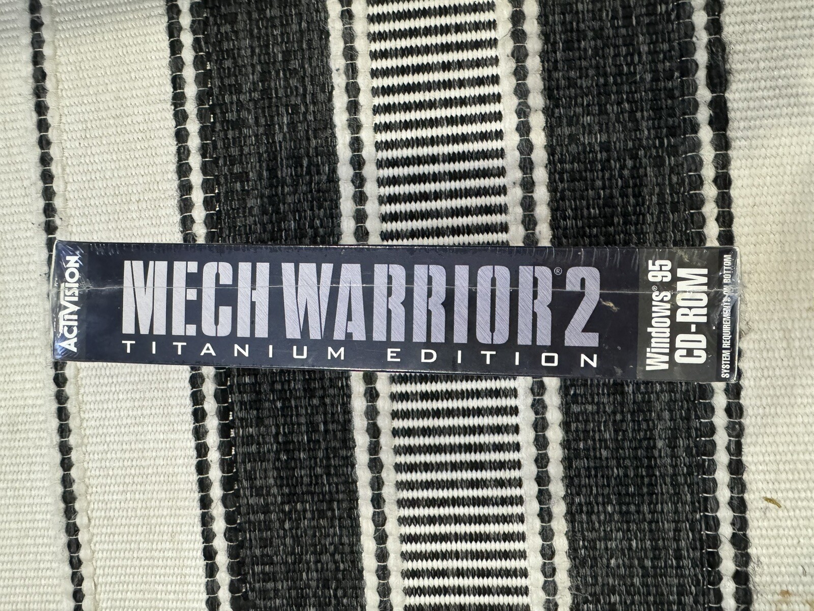 MECHWARRIOR 2 TITANIUM EDITION 3-D ACCERALTED SEALED GAME PC BATTLETECH