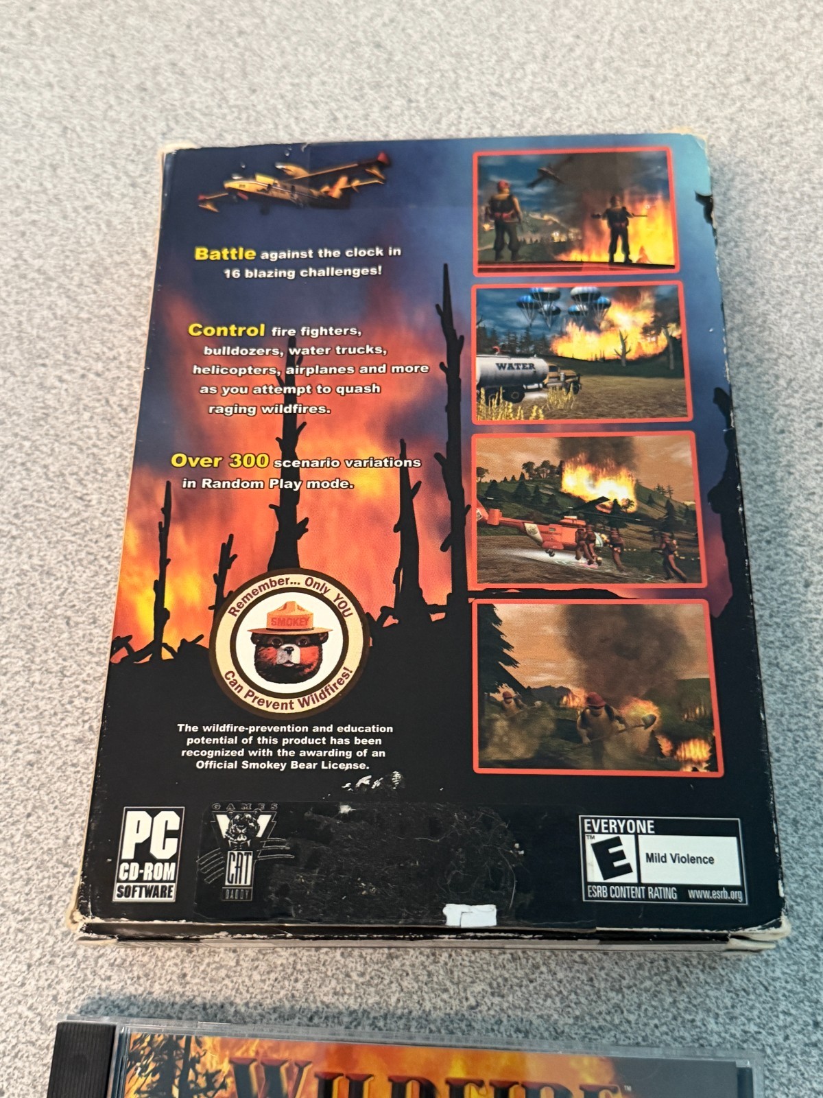 Wildfire PC CD Rom Software Game By Cat Daddy Games 2004 Complete in Box Rare