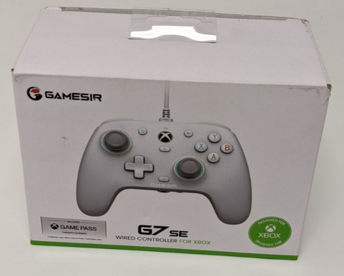 GameSir G7 SE Wired Controller for Xbox Series X|S, Xbox One & PC White Open Box