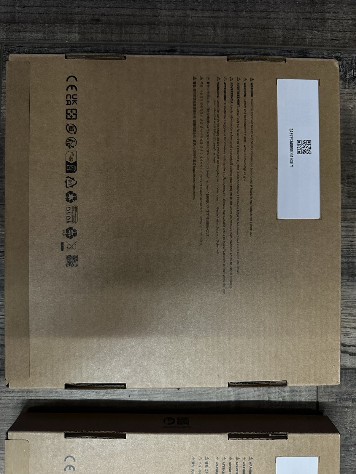 Valve Steam Machine Walnut And Red Faceplates (unopened)