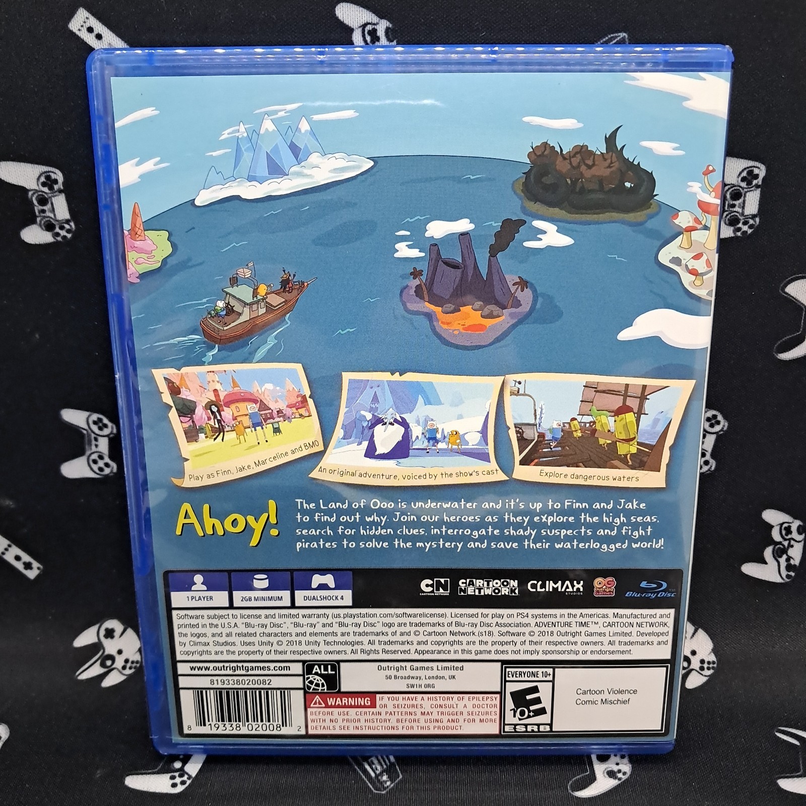 Adventure Time: Pirates of the Enchiridion (Sony PlayStation 4, 2018) EXCELLENT