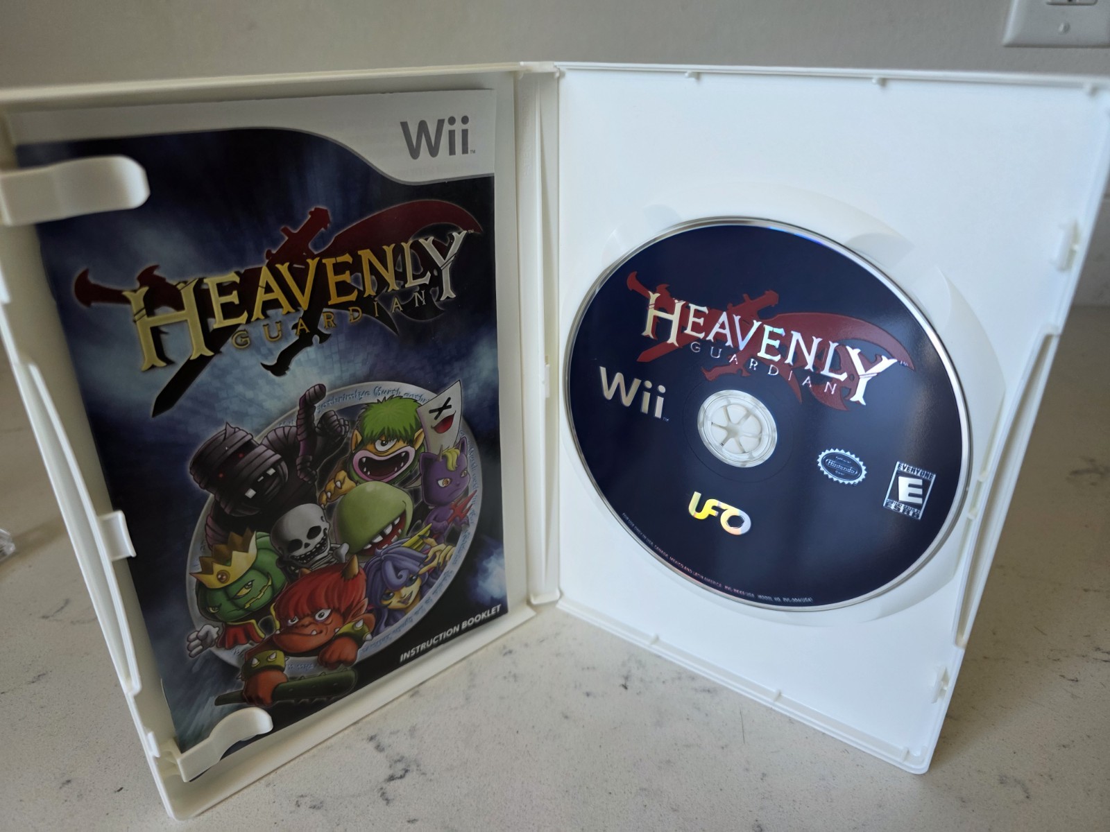 Heavenly Guardian (Nintendo Wii, 2008) Complete CIB UFO Interactive Tested