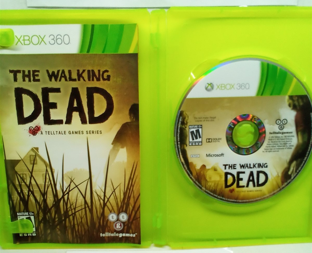 The Walking Dead: A Telltale Games Series (Xbox 360, 2012) Complete Tested