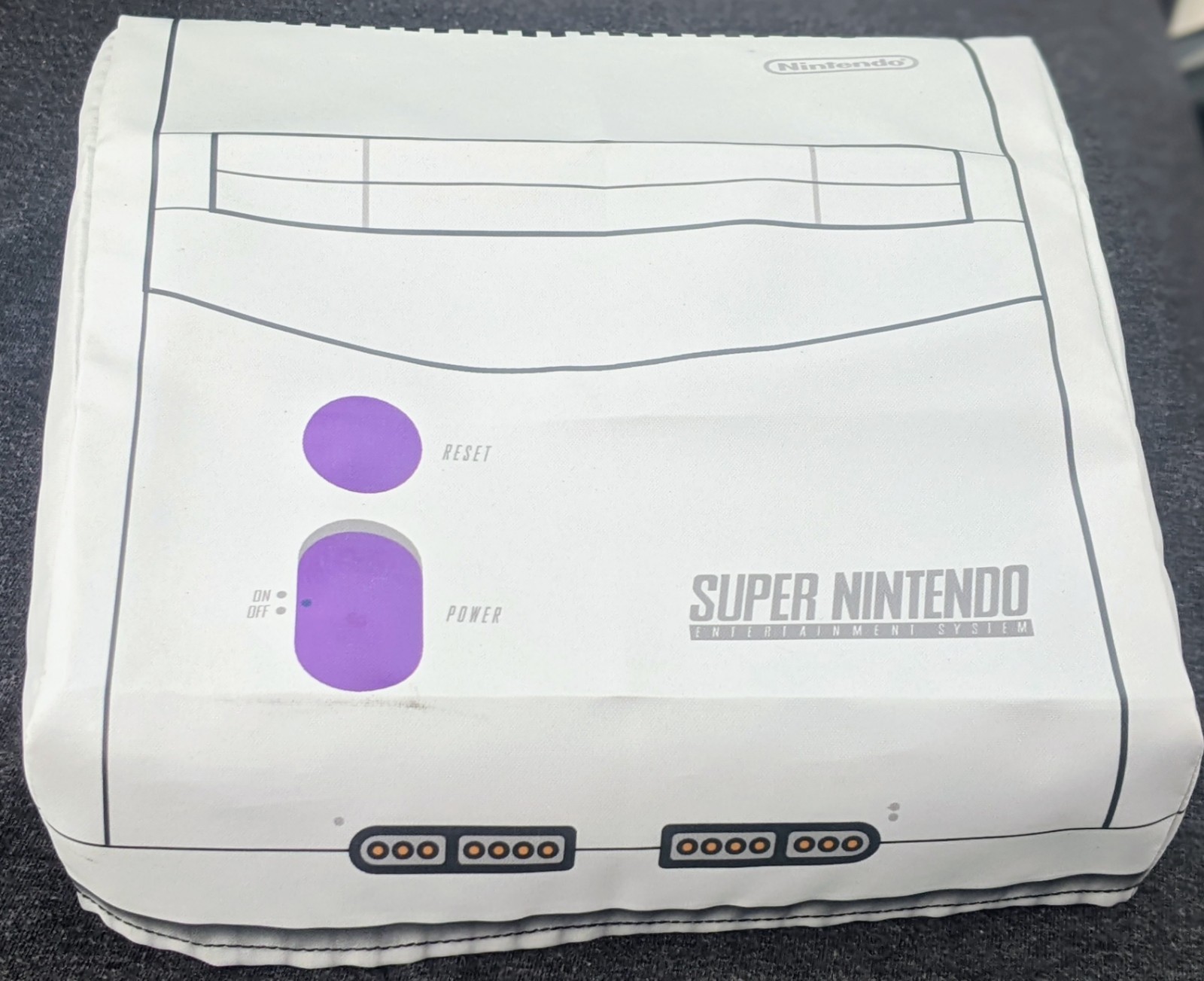 Super Nintendo Jr. SNES Mini Console SNS-101 OEM-Console Only W/ Cover ~Tested
