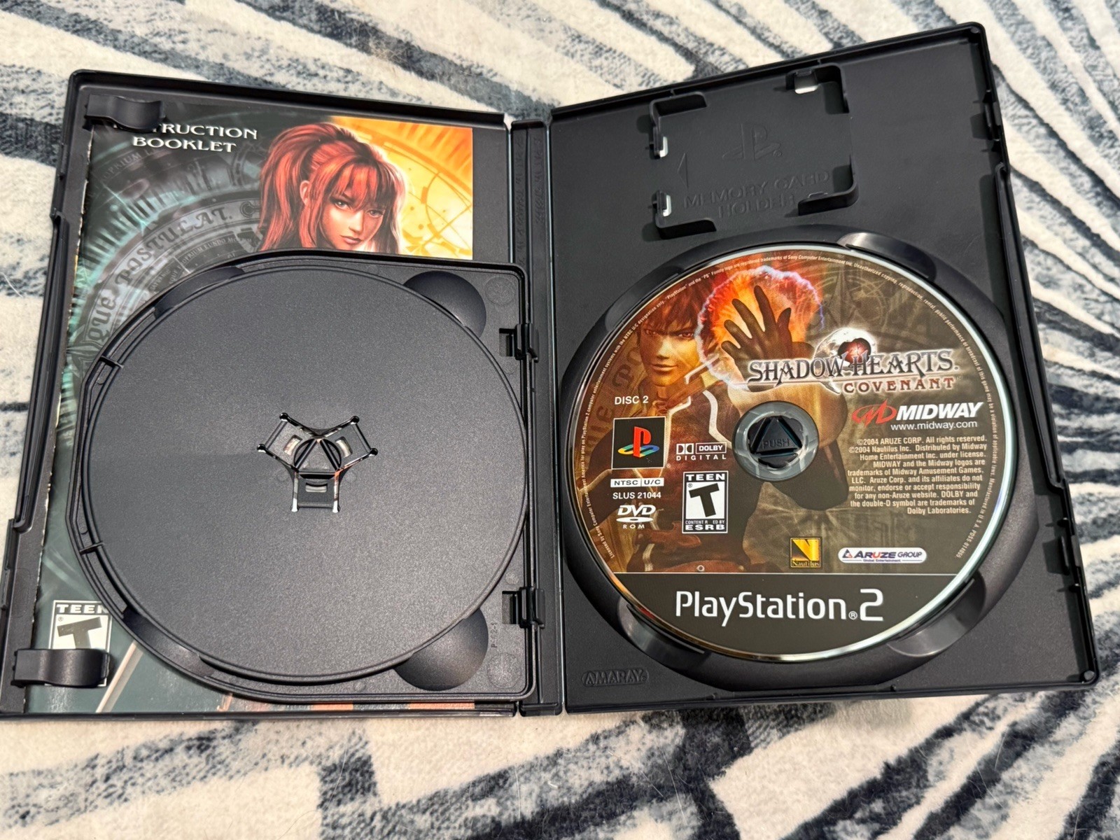 Shadow Hearts Trilogy PS2 CIB Black Label Covenant & From The New World, W Strat