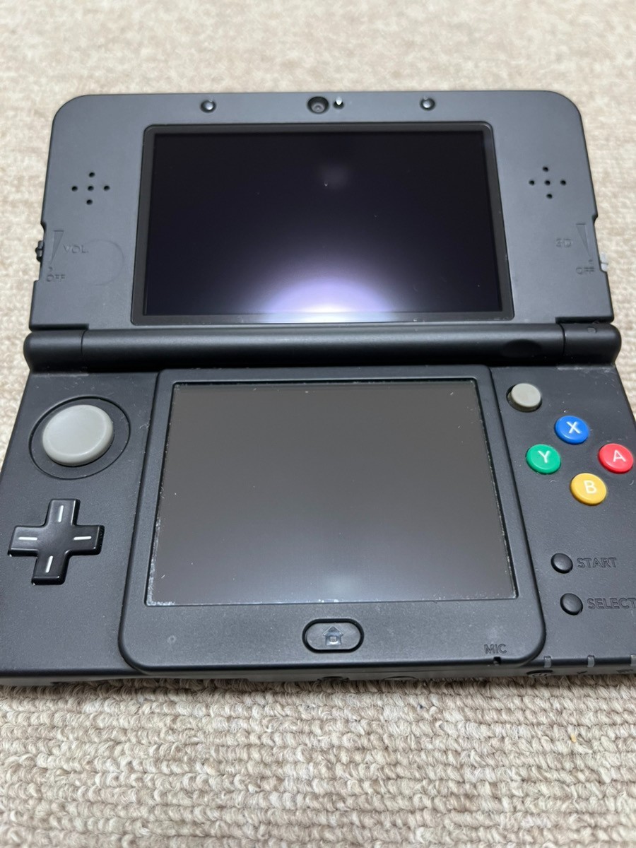 New 3DS black Nintendo Console region Japanese B115