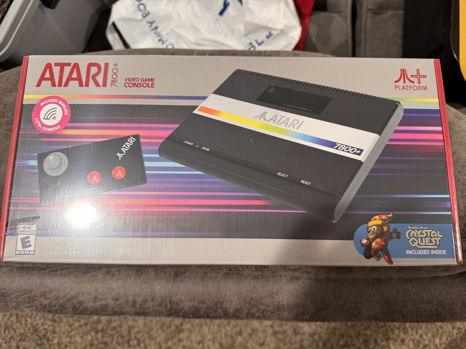 Deep Silver Atari 7800+ Console & Wireless Controller HDMI Output BRAND NEW