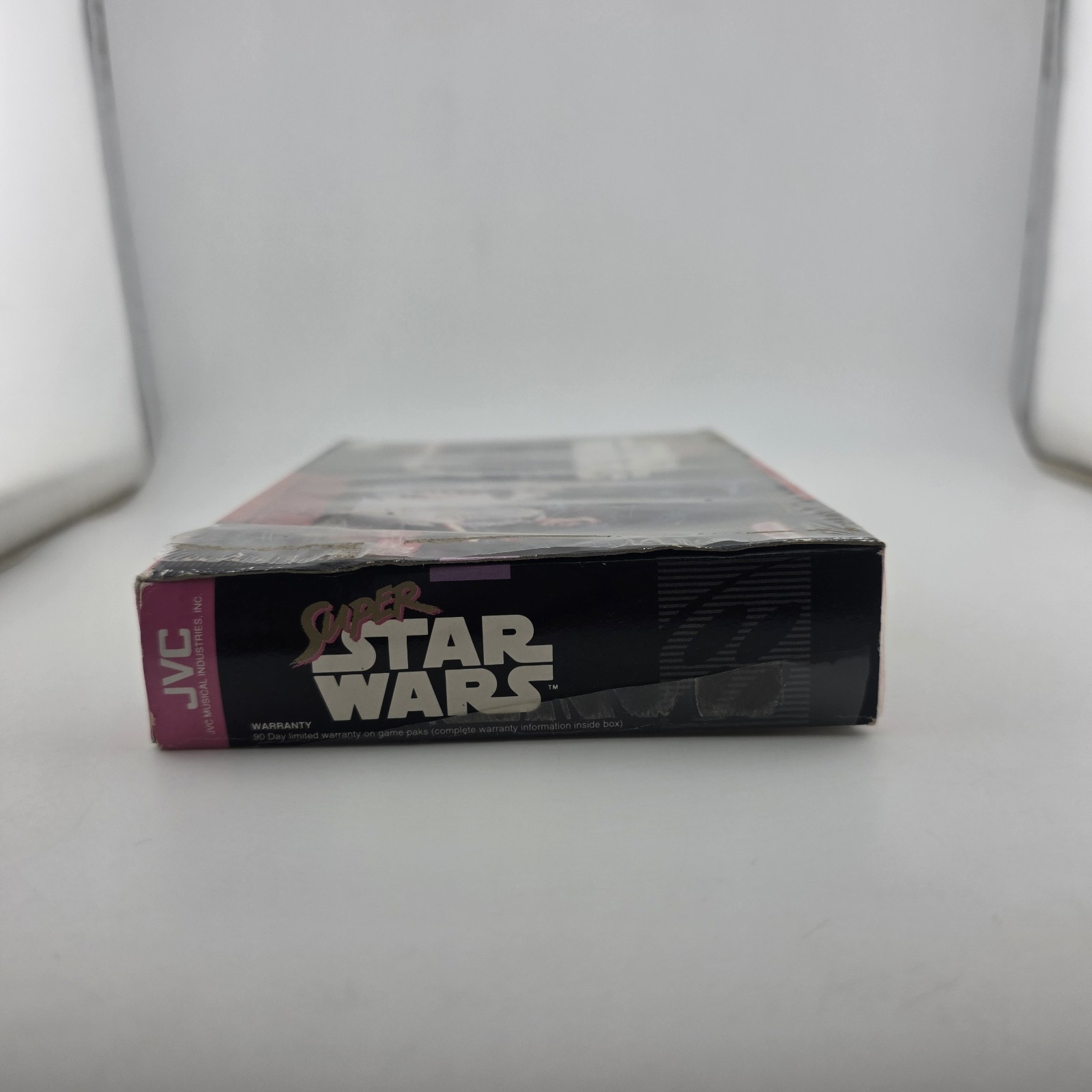 Super Star Wars – Box With Reg Card Poster Shrink Wrap Super Nintendo (No Game)