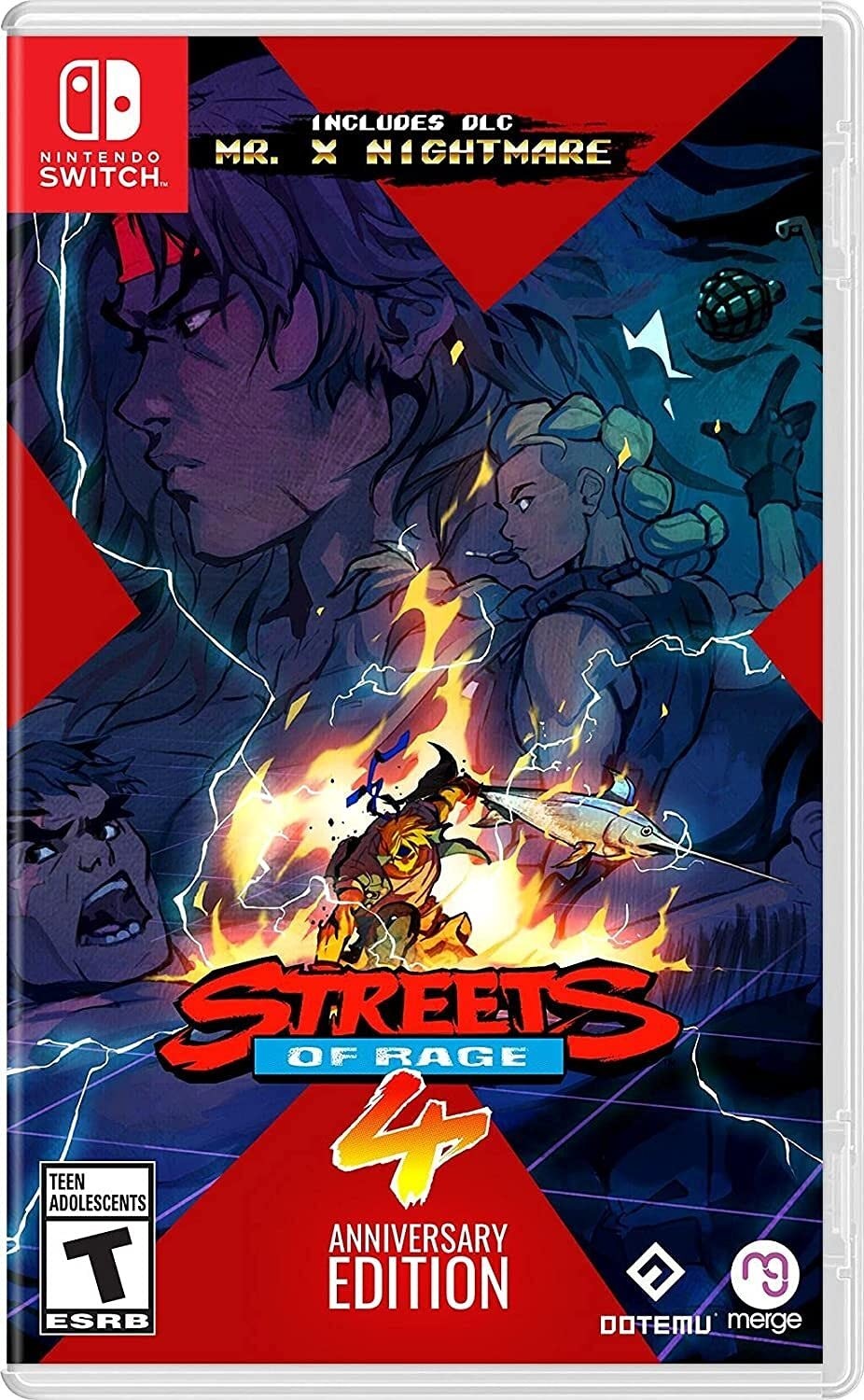 Streets of Rage 4 – Anniversary Edition – Nintendo Switch (Sealed-Brand NEW)