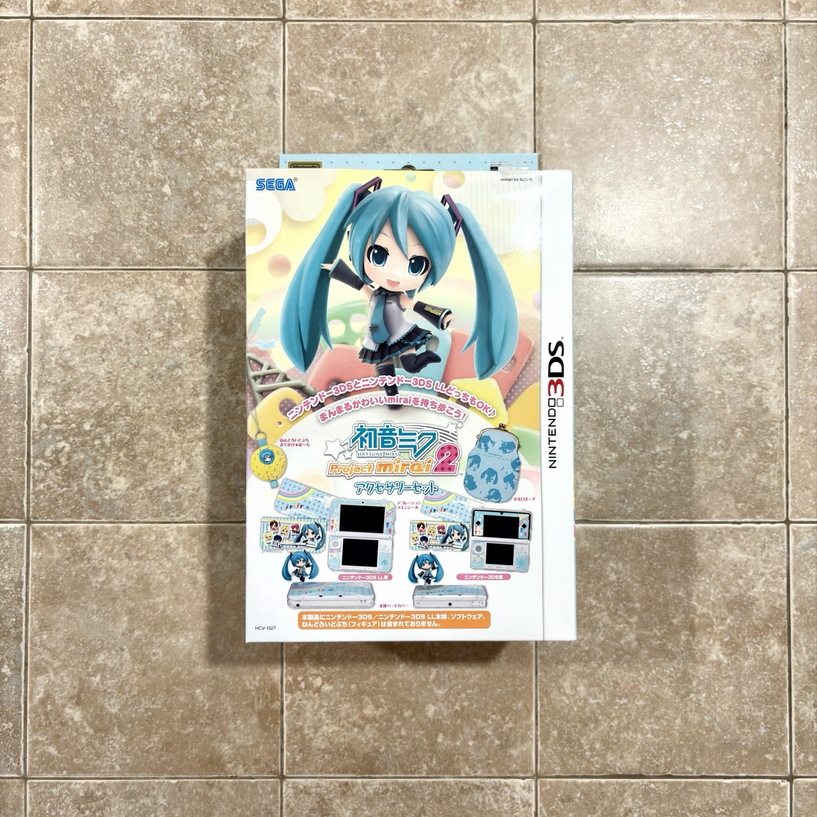 Official HORI Hatsune Miku 3DS & 3DS XL Accessory Set Project Mirai 2 Japan NEW