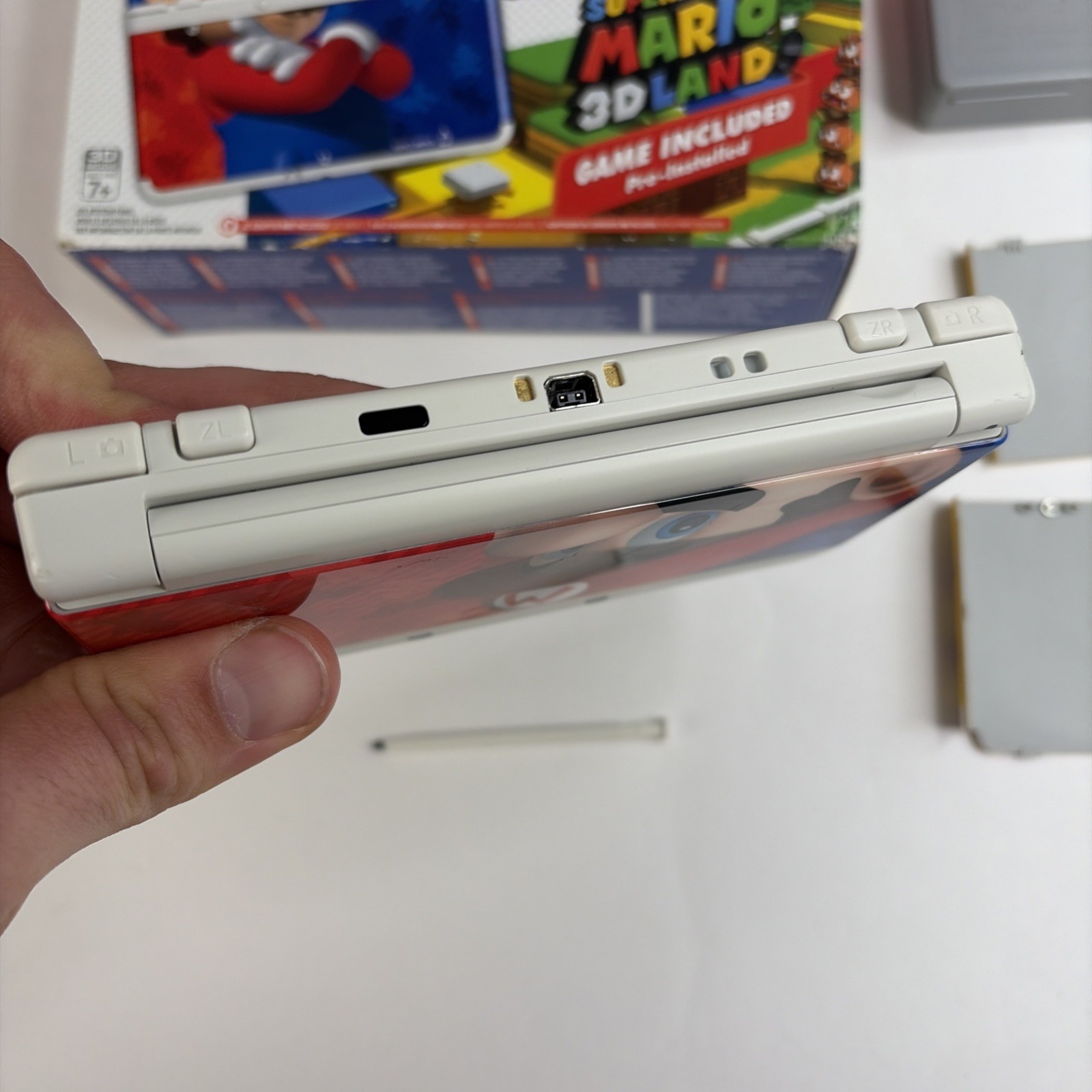 New Nintendo 3DS Super Mario 3D Land Edition Console In Original Box W Plates