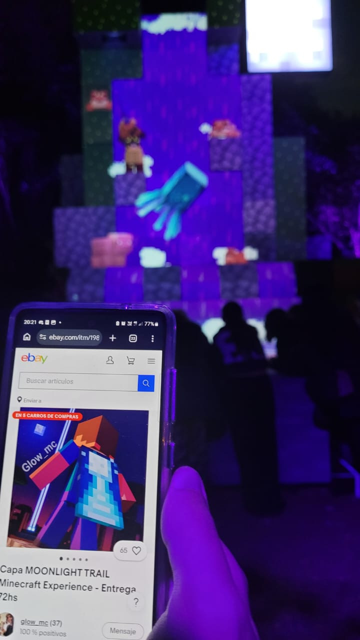 MOONLIGHT TRAIL Minecraft Experience Cape Code – IN STOCK