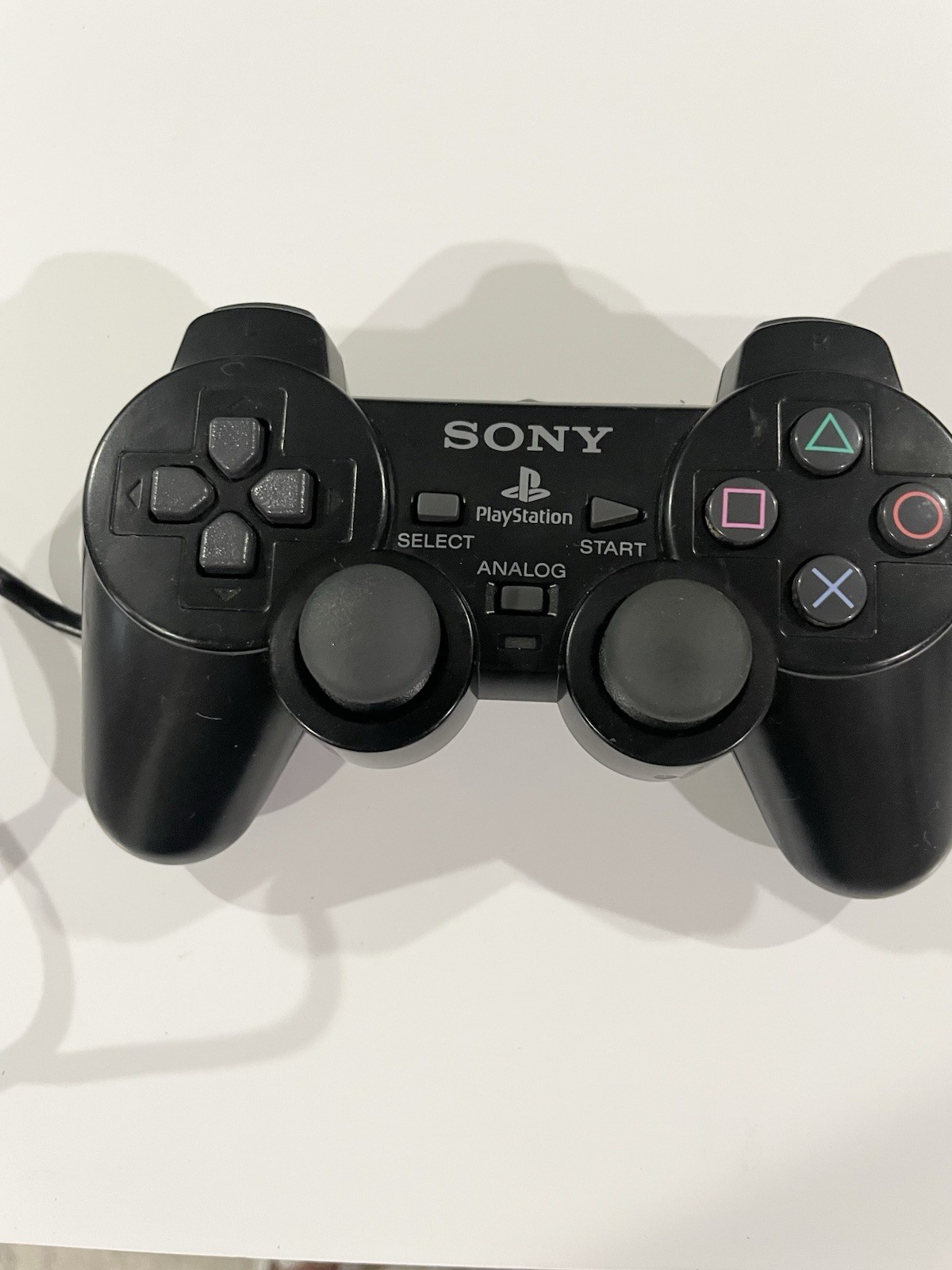 Sony PlayStation 2 “Fat” model SCPH-50001/N Black Console w/controller & wires