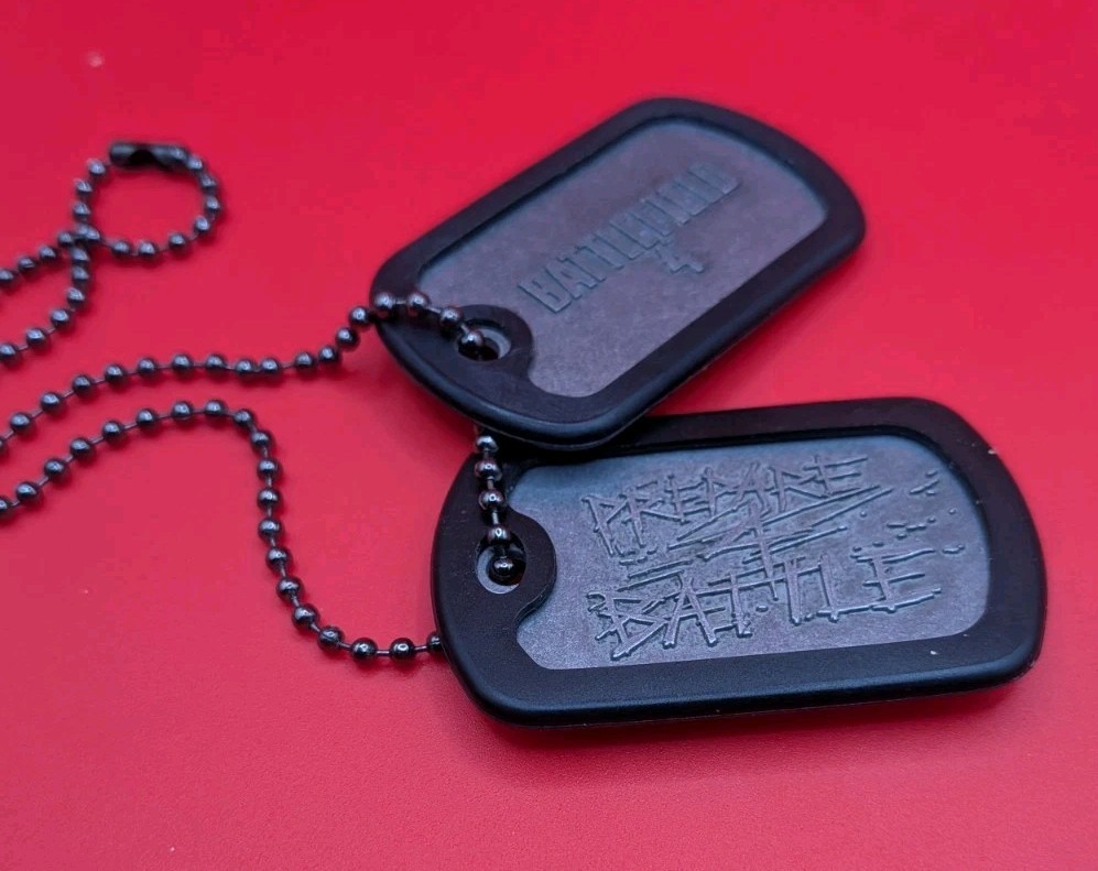 Battlefield 4 ‘Prepare 4 Battle’ Dog Tag Set of 2