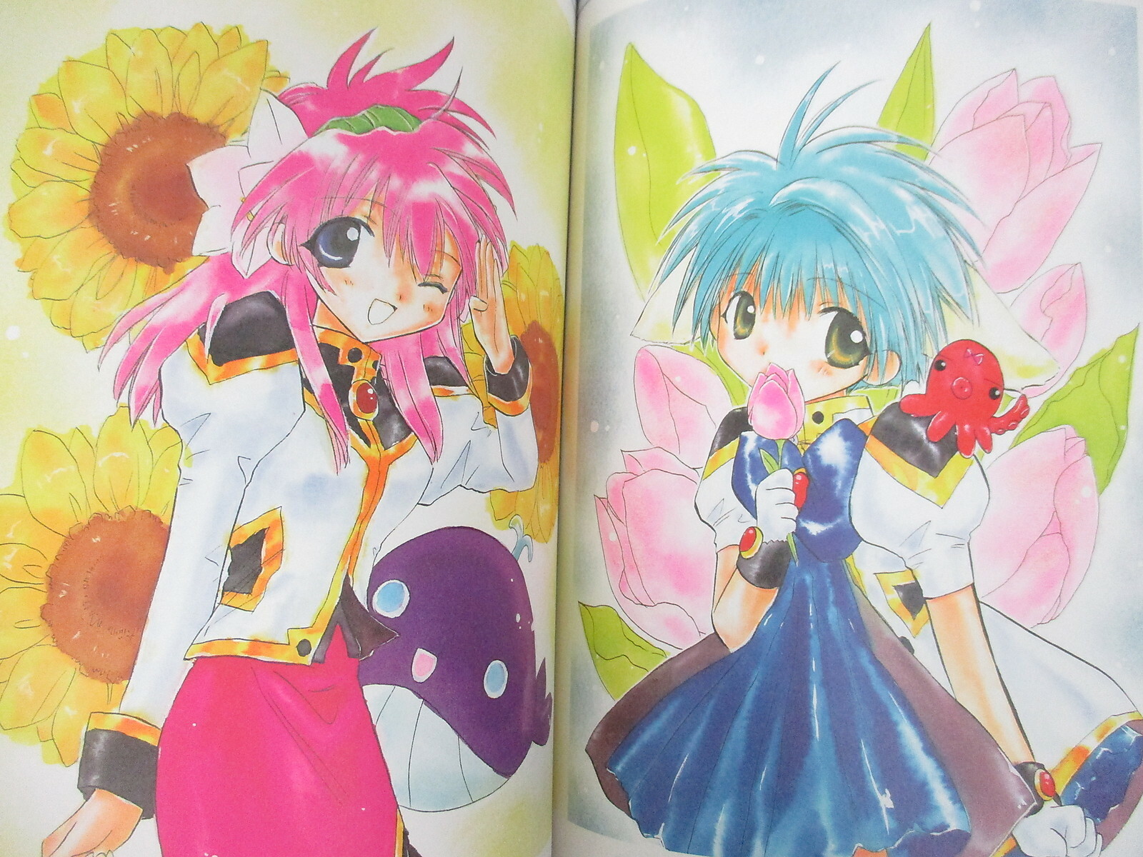 KANAN Art Set Illustration Book 2002 Galaxy Angel Pia Carrot GameBoy Fan Japan