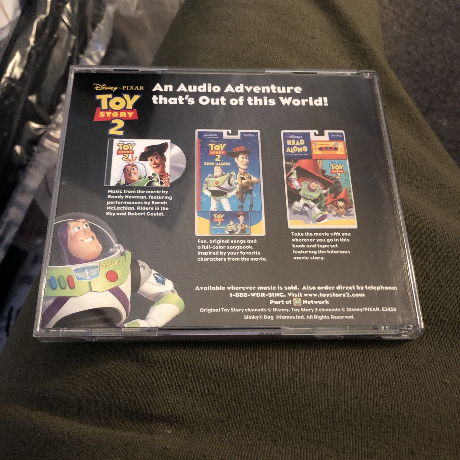 Toy Story 2: Buzz Lightyear to the Rescue Action Game (PC, 1999) – COMPLETE