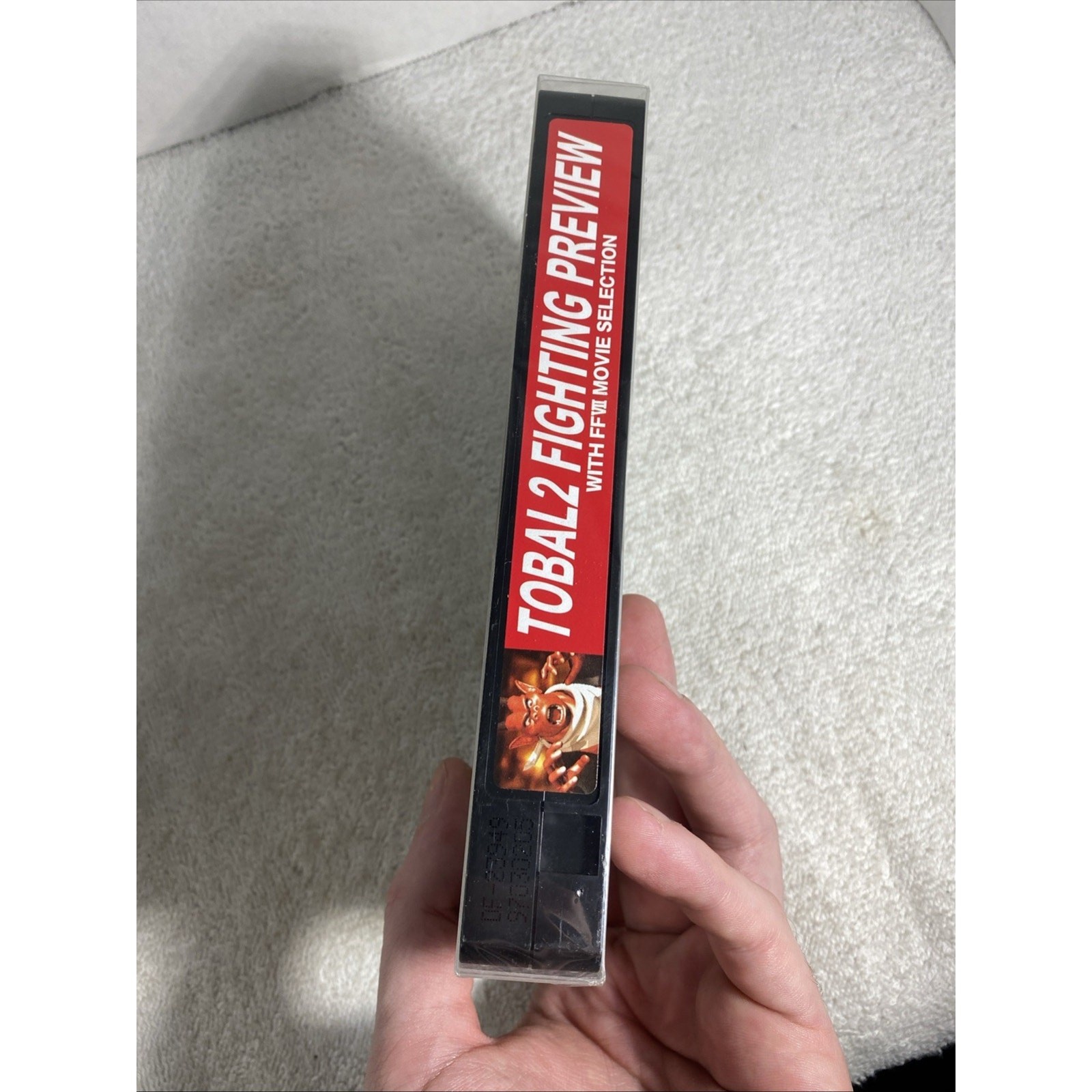 NEW SEALED TOBAL 2 FIGHTING PREVIEW Video Game Promo VHS Square Soft Japan Imp