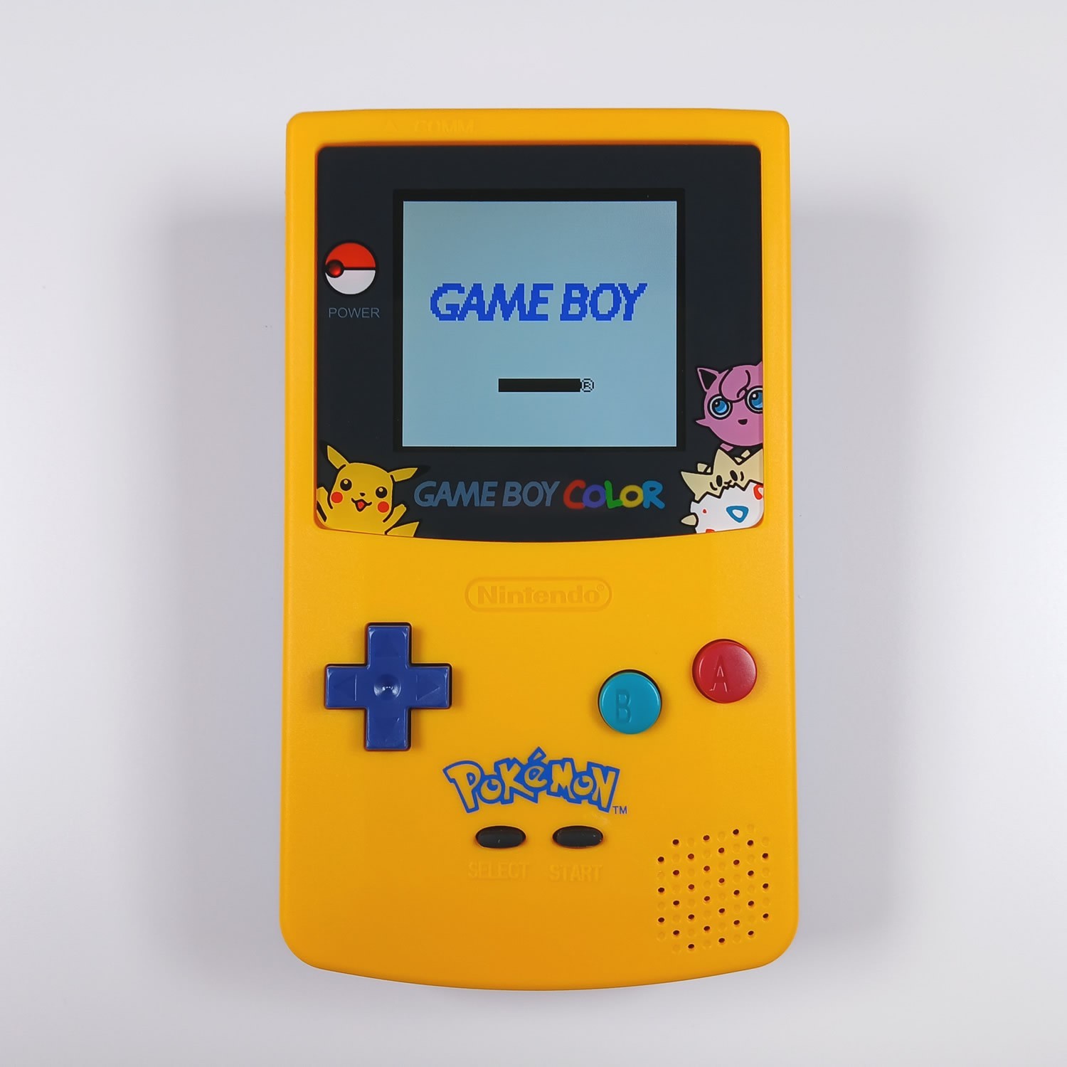 Nintendo Game Boy Color Console Pokemon GBC – Backlit IPS Screen Mod – MINT!