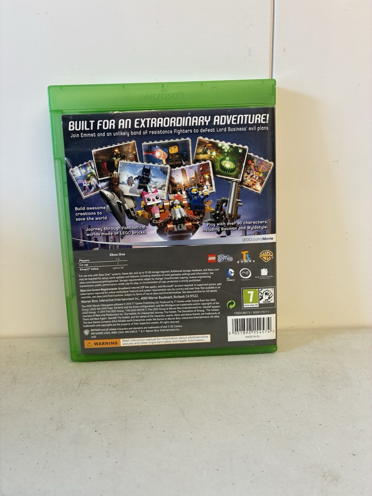The LEGO Movie Videogame (Xbox One) PEGI 7+ Adventure FREE Shipping, Save £s