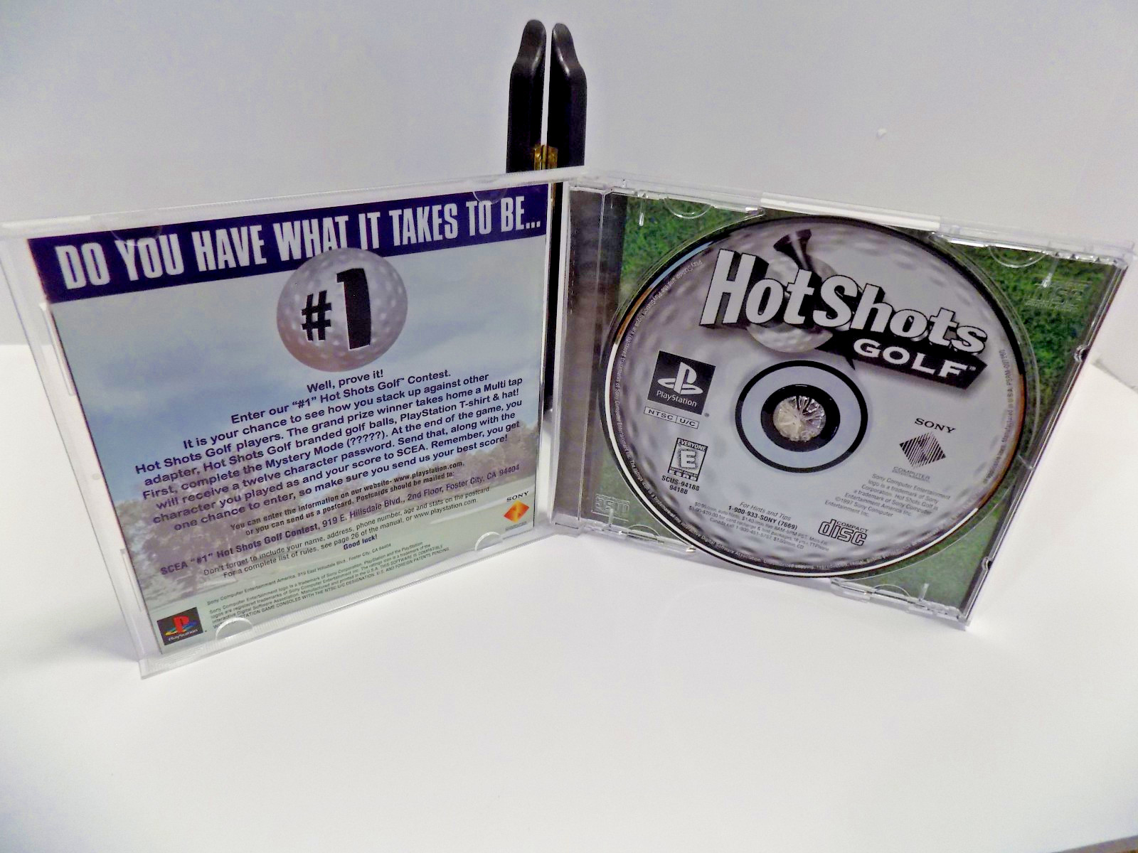 Hot Shots Golf CIB good shape tested PS1 (Sony PlayStation 1, 1998)