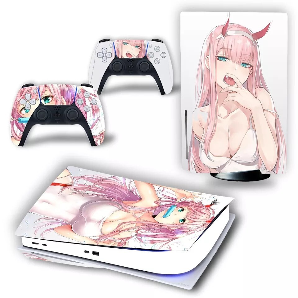 Skin Ps5 Chainsaw Man Vinyl Sticker +2 Skin Joysticks PLAYSTATION 5 Power