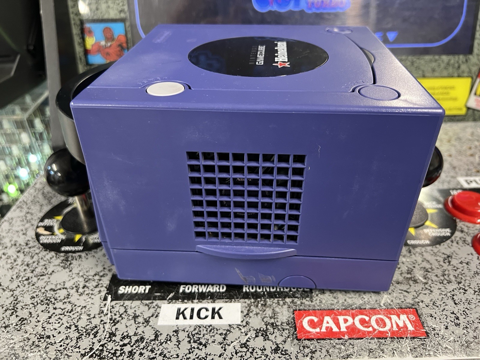 2002 Nintendo Heineken GameCube Indigo Purple Console Limited to 50 Promo