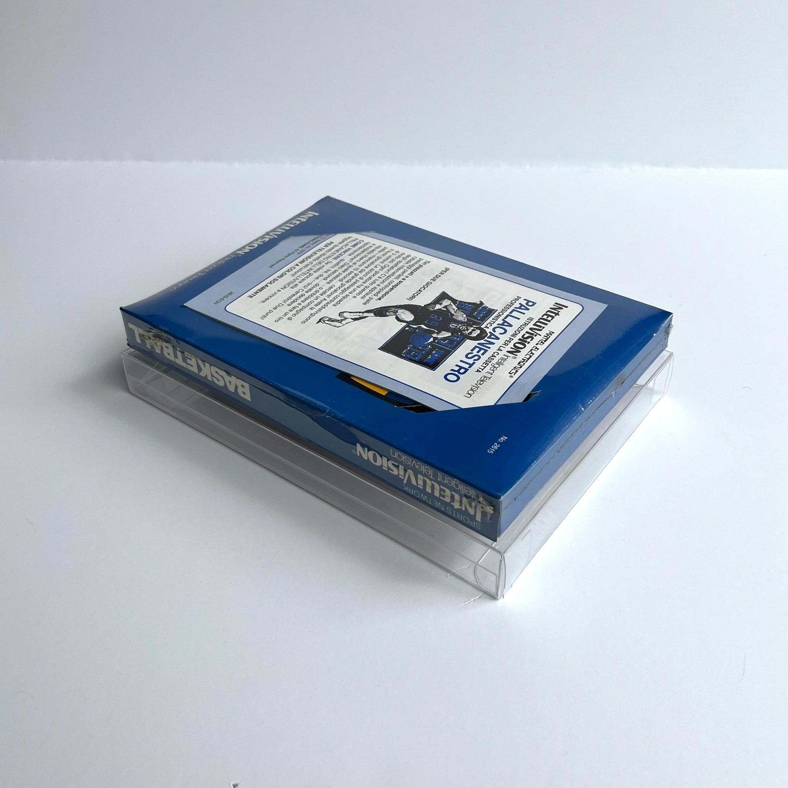 Factory Sealed Basketball for Intellivision — v. Italy