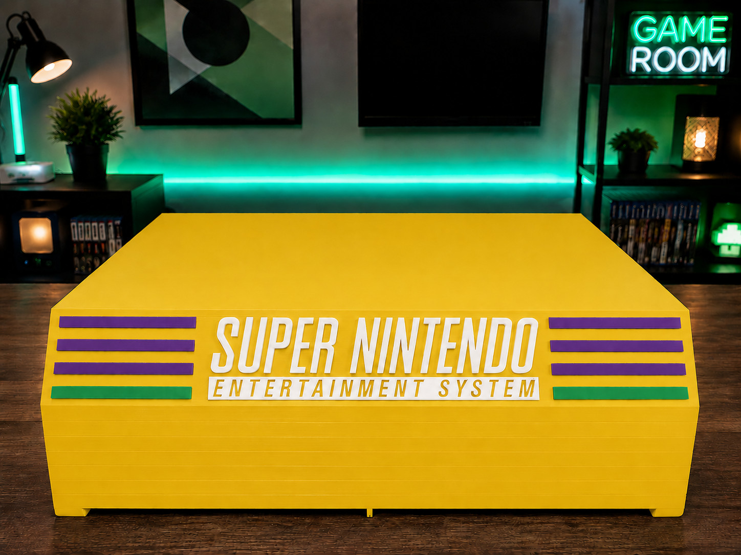 SNES Cartridge Holder for 18 Games Cartridges | Personalized Colors