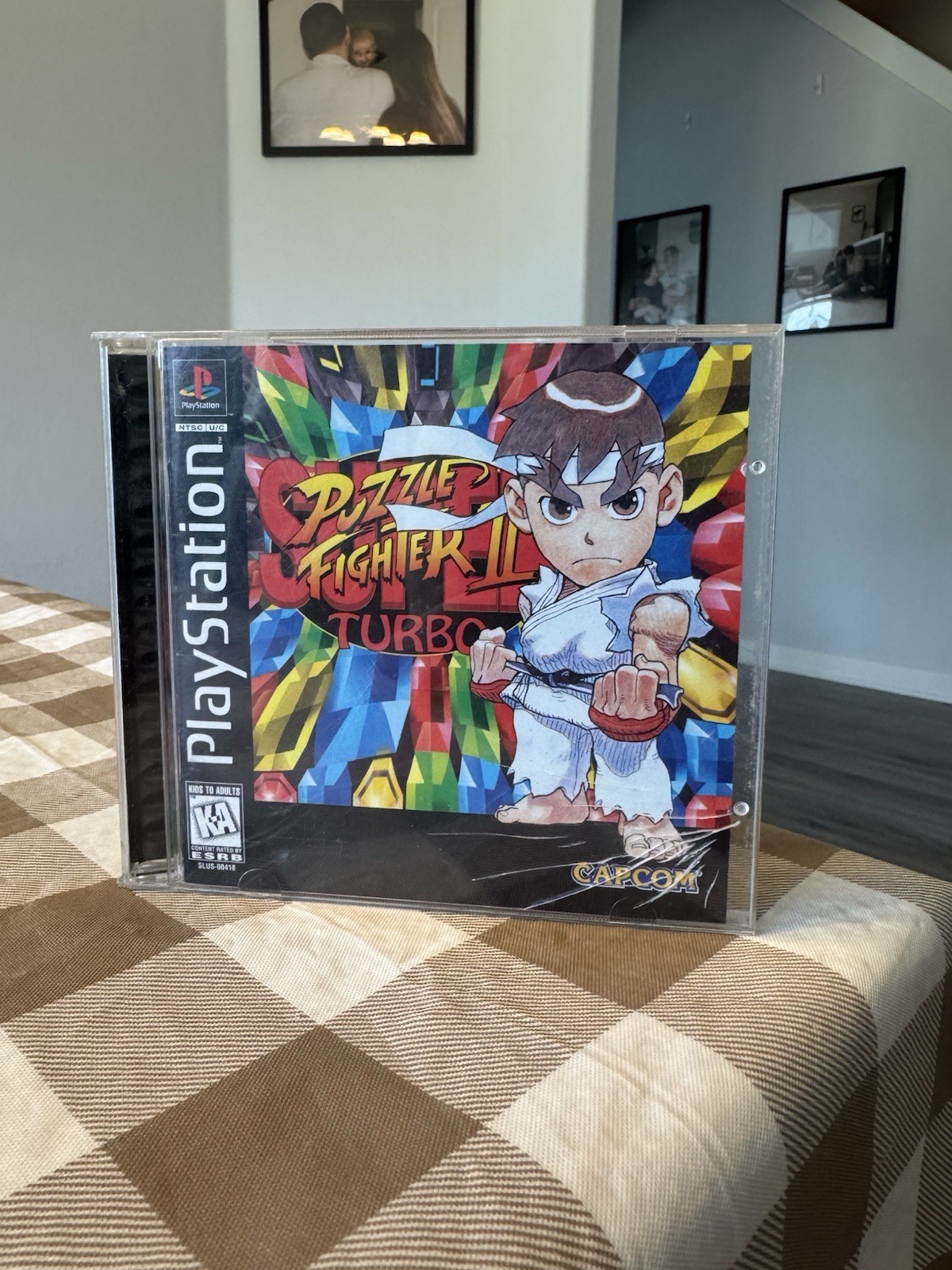Super Puzzle Fighter II Turbo (Sony PlayStation 1, 1997) UNTESTED.