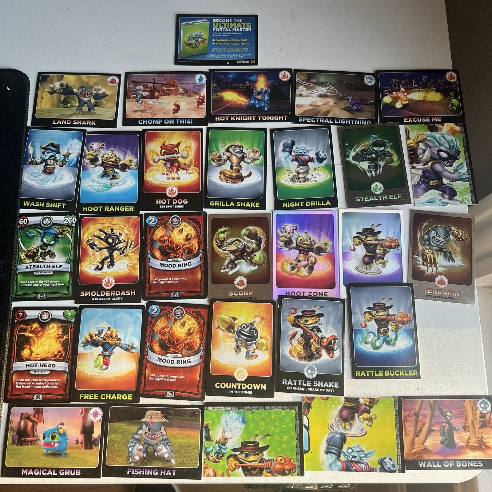 Skylanders Trading Card Lot 31 Spyro’s Adventure