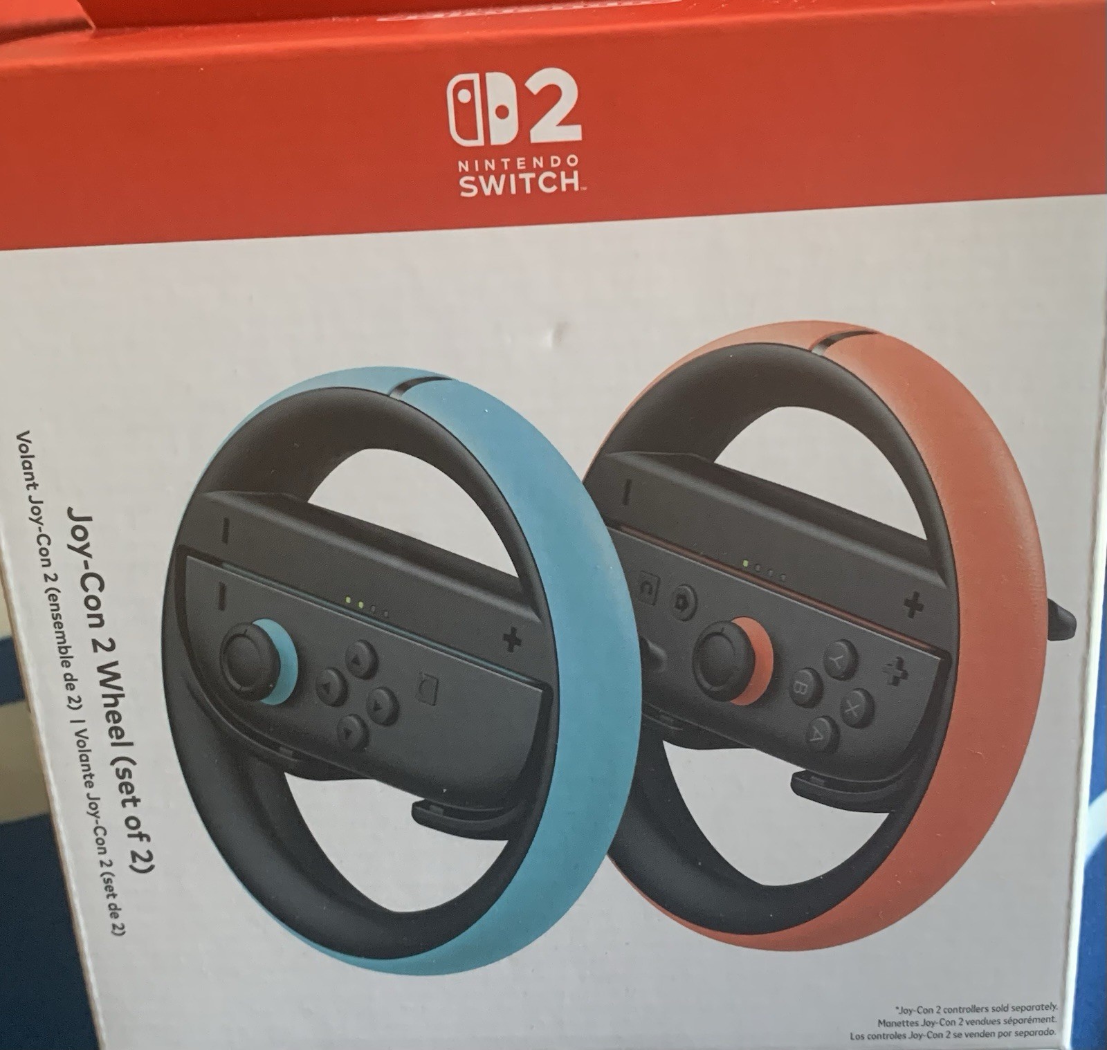 Nintendo Switch 2 Console System Brand New Mario Kart World Game Joy-con Wheel
