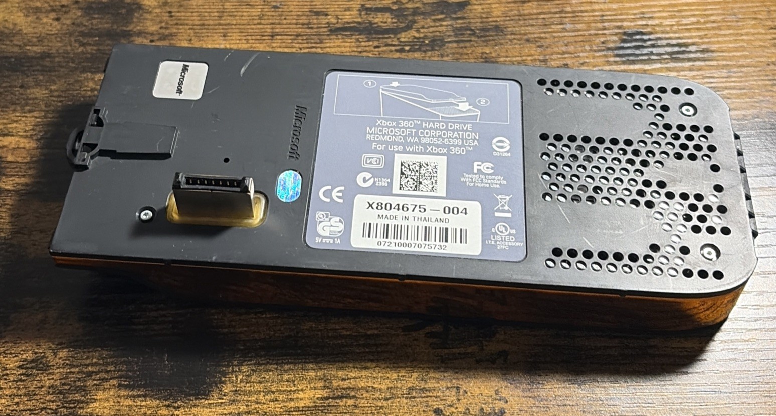 Microsoft Xbox 360 Internal Hard Drive Module for Console Black X804675-004