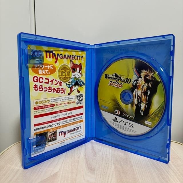 Winning Post 10 2026 for PS5 Video Game JP used