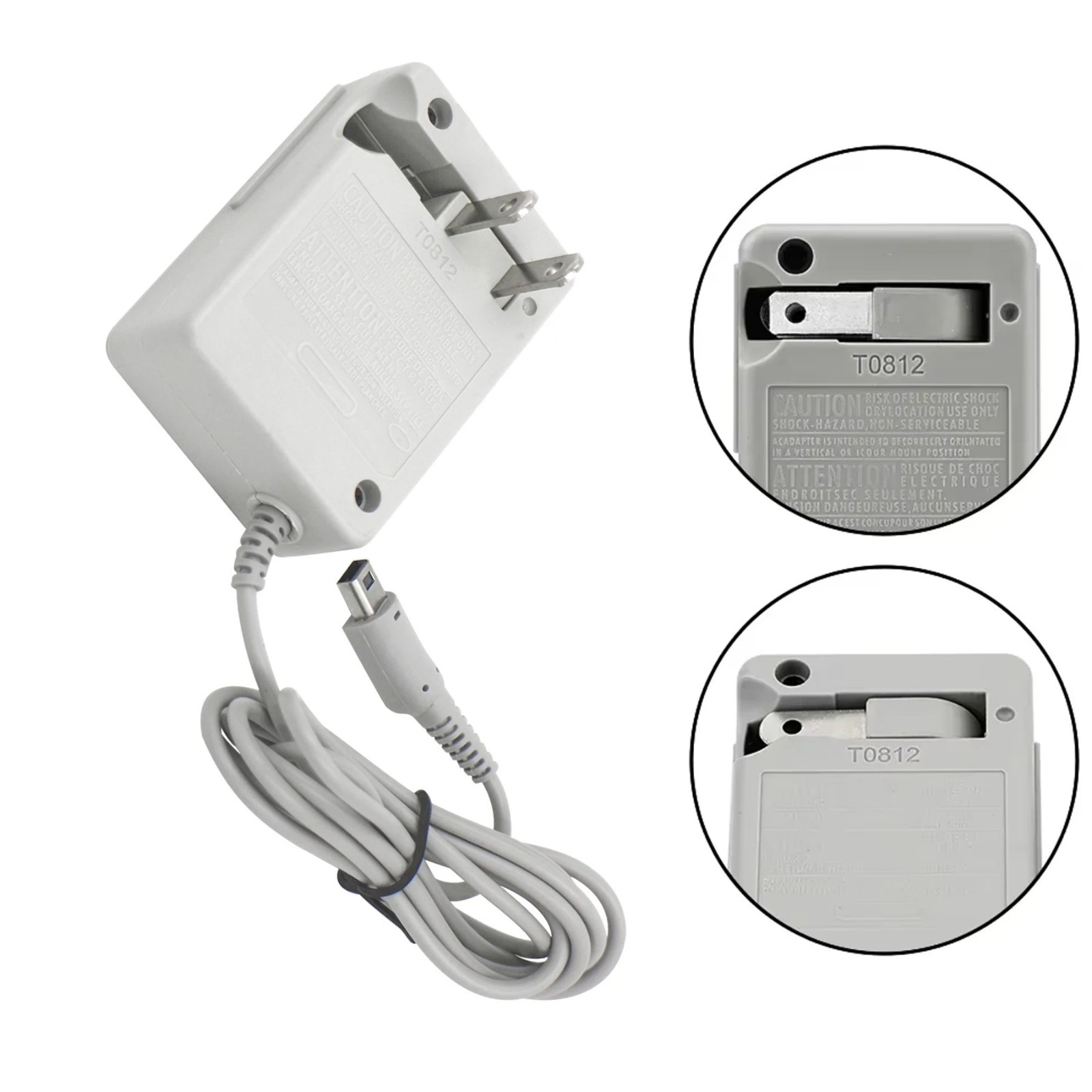AC Power Adapter Charger Cable Cord For Nintendo 3DS NEW 3DS XL LL US Plug