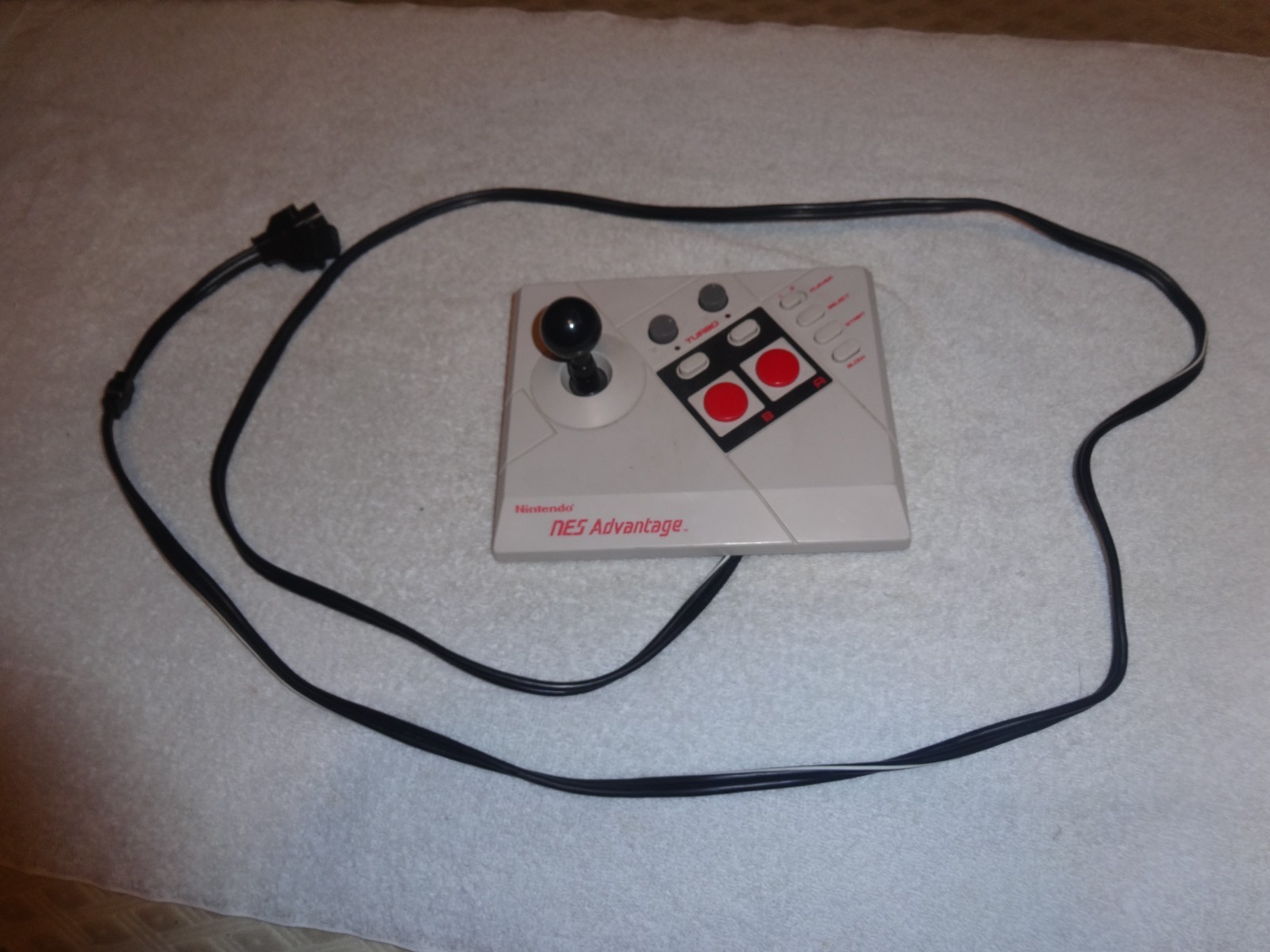 Nintendo NES Advantage video game console Controller Tested Works JOYSTICK! 0019