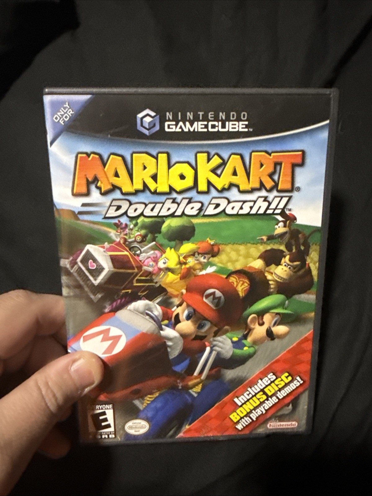 Mario Kart: Double Dash & Bonus Disk (2003) CIB For Nintendo GameCube w/ Manual!