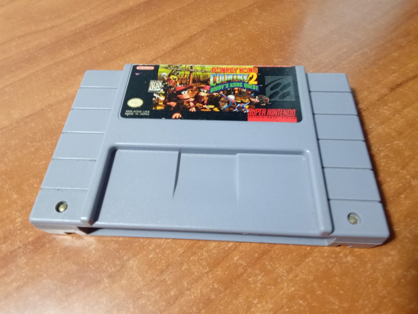 Donkey Kong Country 2: Diddy’s Kong Quest (Super Nintendo SNES, 1995) *TESTED*