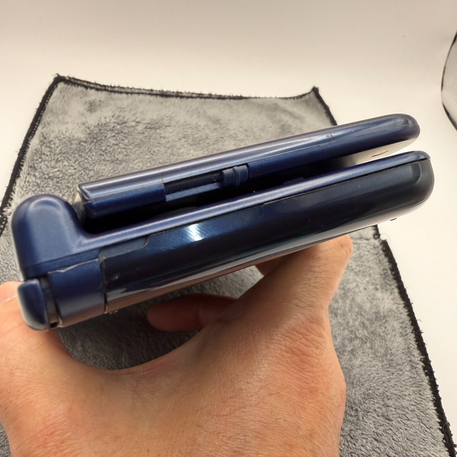 【Excellent5】Nintendo NEW 3DS LL XL Blue Handheld Used Game Console From Japan