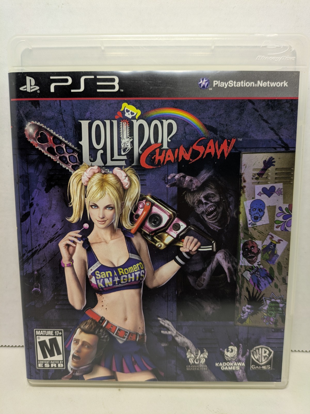 Lollipop Chainsaw (Sony PlayStation 3, PS3, 2012) Clean CIB Complete Tested