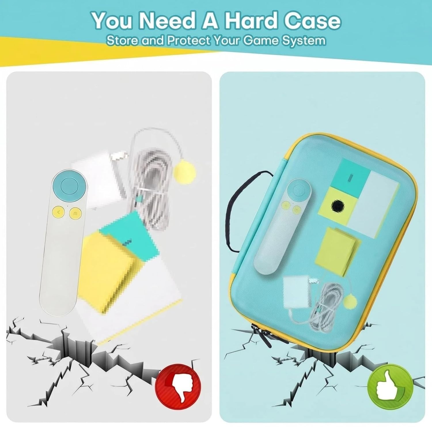 Custom Foam Travel Case for Nex Playground – Essential Gamer Gear Organizer