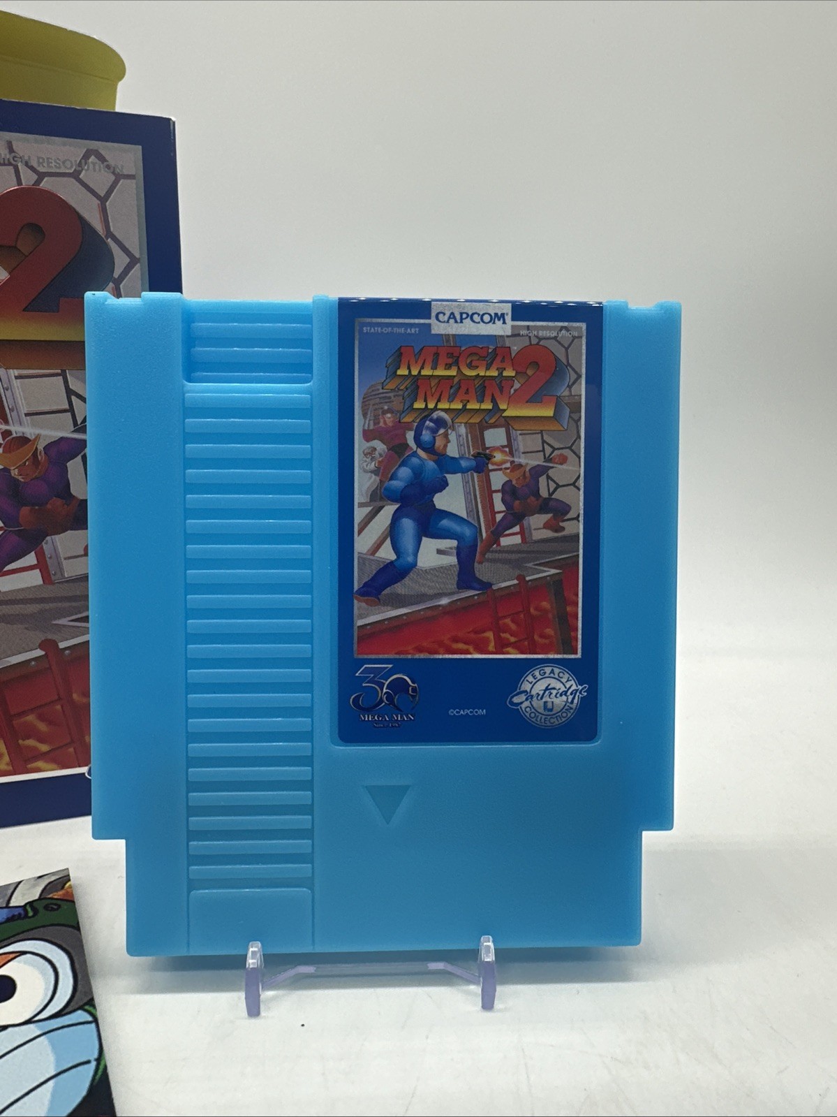 Mega Man 2 NES – 30th Anniversary iam8bit Blue Legacy Cartridge Collection