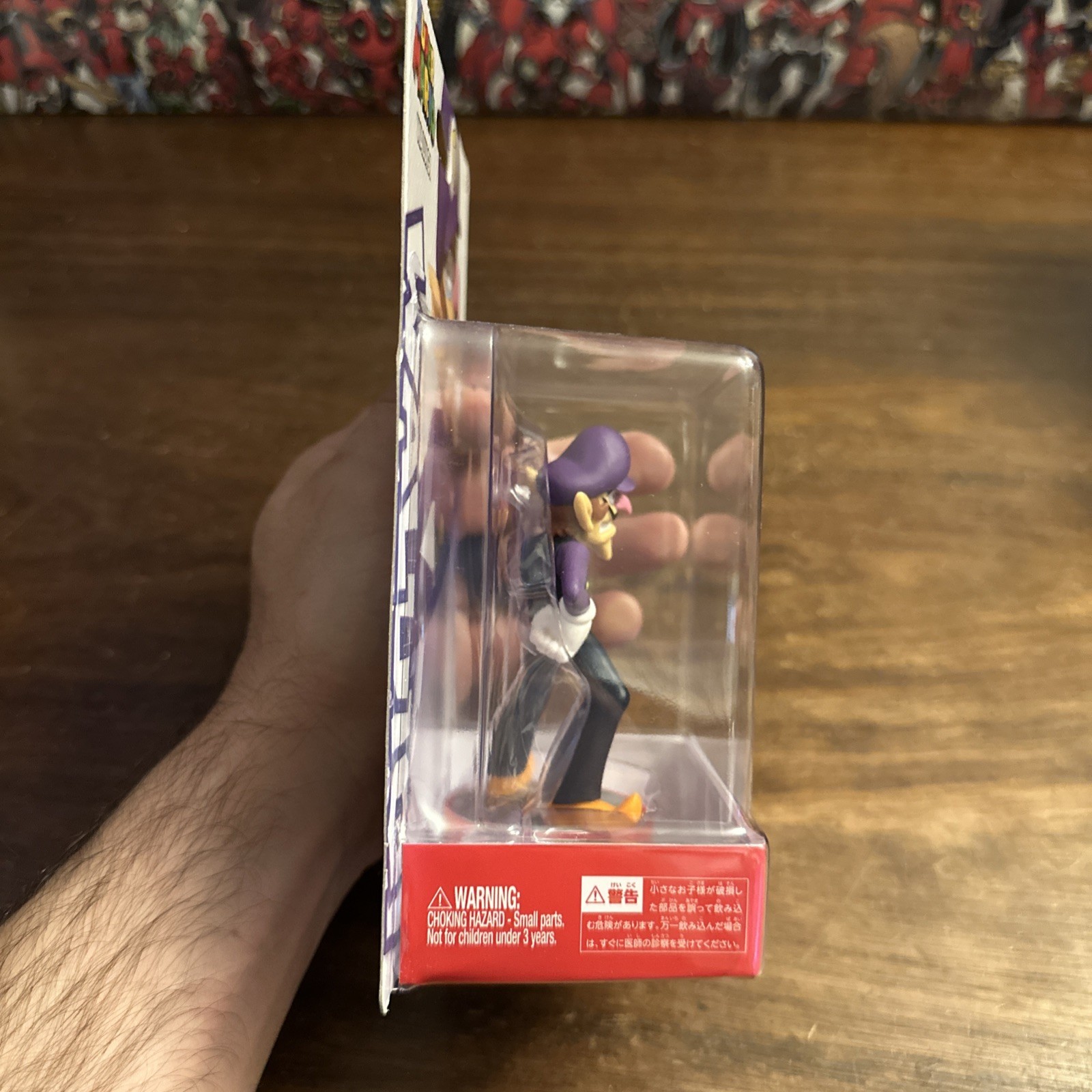 Waluigi Amiibo Figure – Nintendo (Super Mario Series) Brand New – Factory Sealed