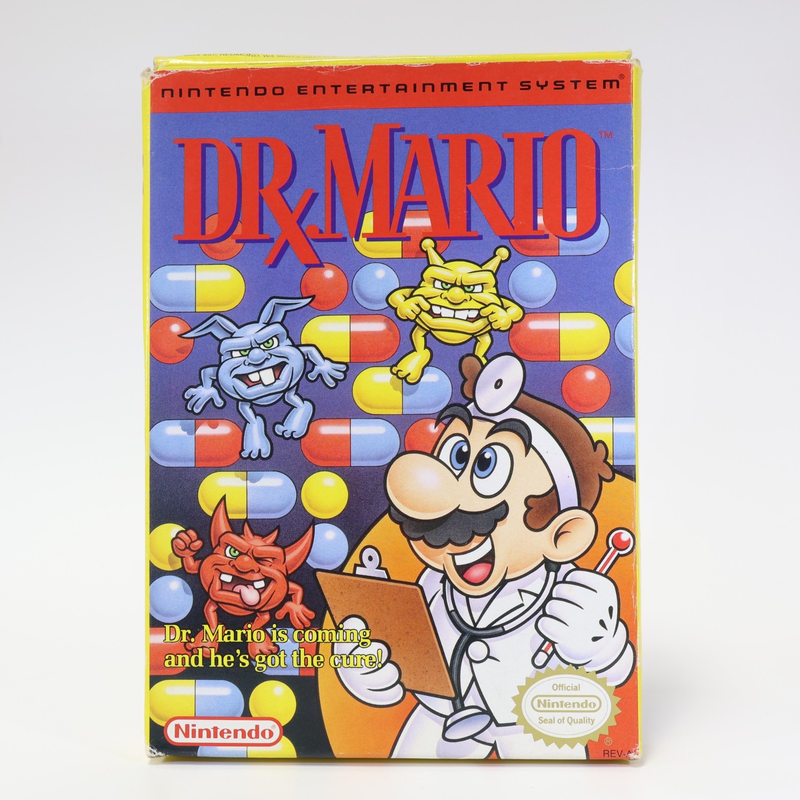 Dr. Mario (NES) CIB – Authentic Great Condition