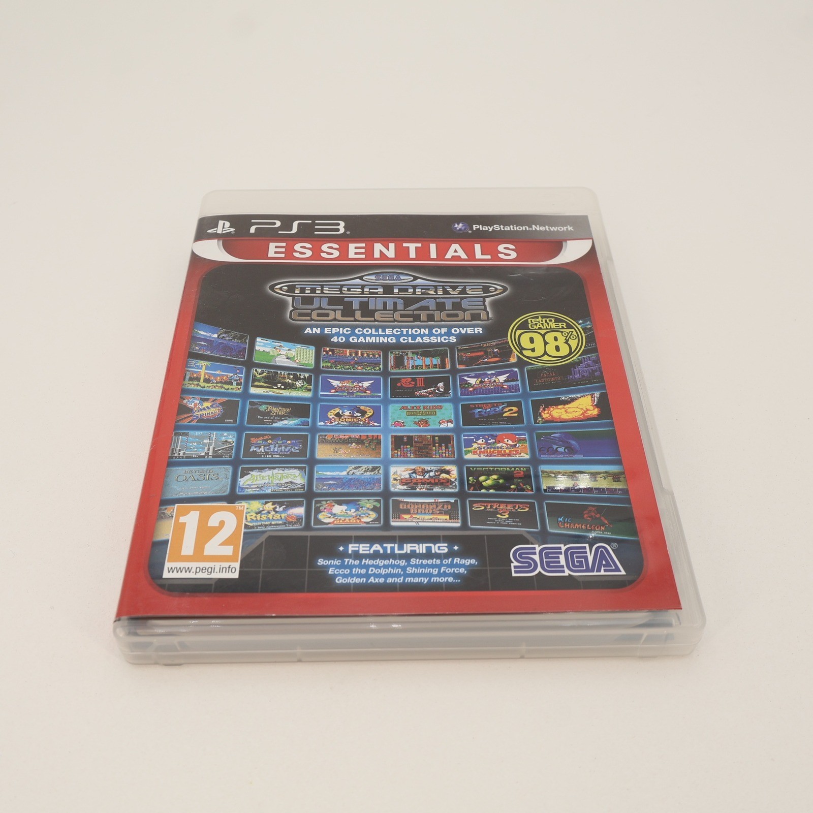 Sega Mega Drive Ultimate Collection Essentials Sony PS3 PAL BLES-00475 Complete