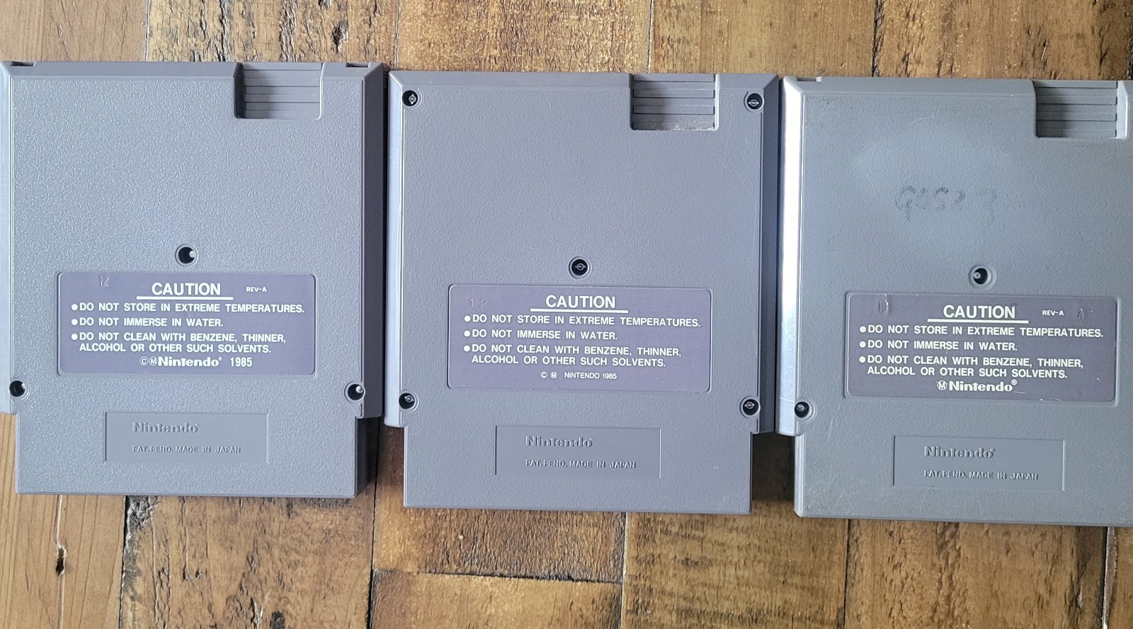 Nintendo NES 3 Game Lot. Bionic Commando, Commando 5 Screw, Rambo *TESTED *