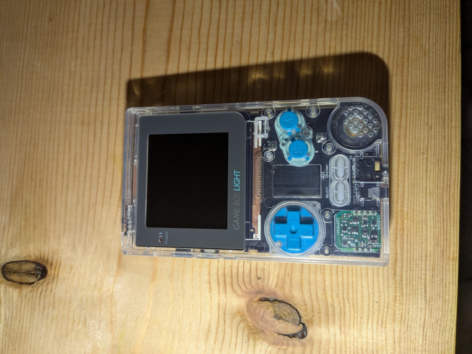 Nintendo Game Boy Light Color Loco custom PCB Console IPS LCD Q5 OSD New Build